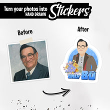 Load image into Gallery viewer, Fun 80th Birthday Stickers
