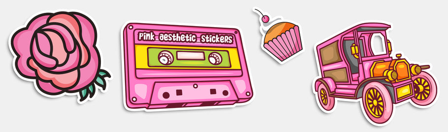 Aesthetic Pink Stickers - The Barbie Aesthetic