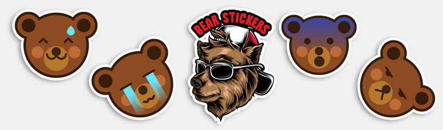 Bear Stickers Are “Unbearably” Awesome