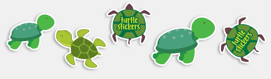Cool Sea Turtle Stickers - Save The Sea Turtles