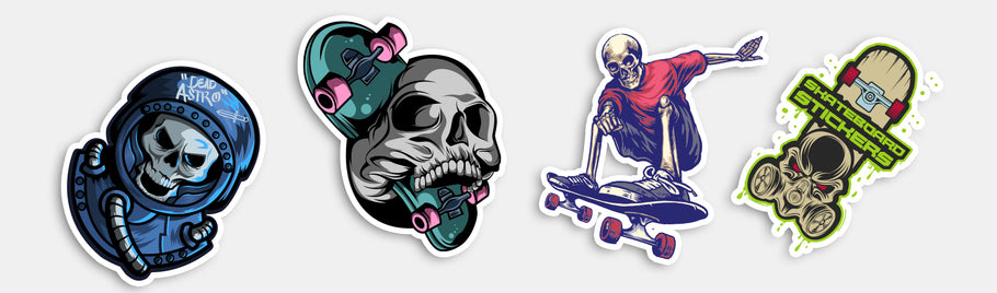 Cool Sticker Ideas for Your Skateboard