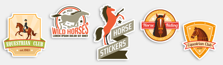 Gallop On Gracefully With Horse Stickers