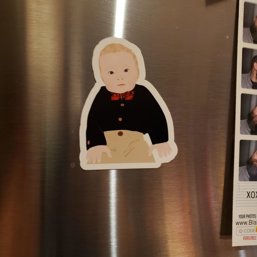Matching Fridge Magnet