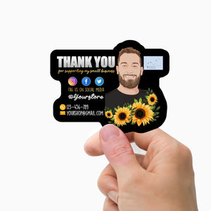 Turn Photos into Custom Business Logo Stickers