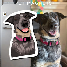 Load image into Gallery viewer, Turn Your K9 Photos into Hand Drawn Magnets