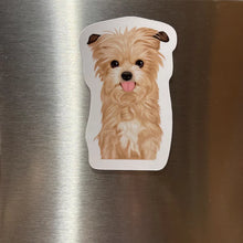 Load image into Gallery viewer, Turn Your K9 Photos into Hand Drawn Magnets