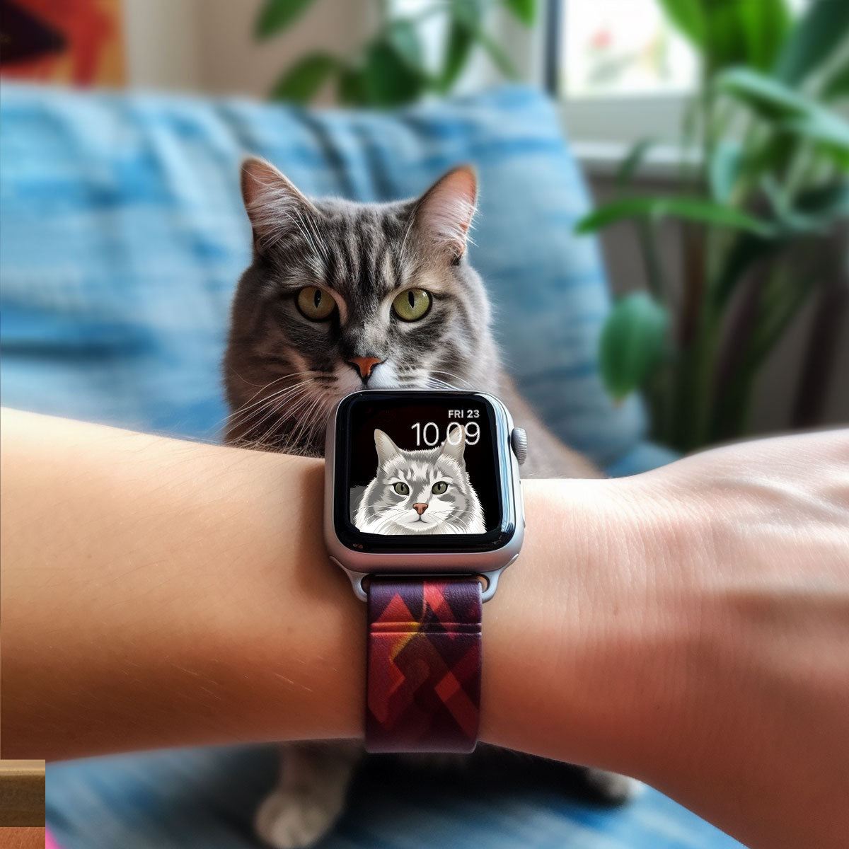 Custom Pet Watch Face | Hand Drawn