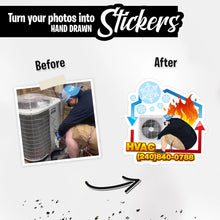 Load image into Gallery viewer, Turn Photos into Custom Business Logo Stickers