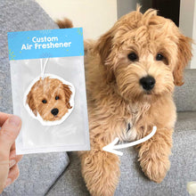 Load image into Gallery viewer, Turn Your K9 Photos into Hand Drawn Air Fresheners