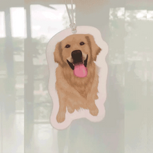 Load image into Gallery viewer, Turn Your K9 Photos into Hand Drawn Air Fresheners