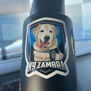 Turn Your K9 Photos into Hand Drawn Stickers