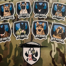 Load image into Gallery viewer, Turn Your K9 Photos into Hand Drawn Stickers