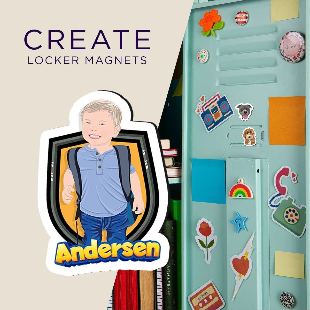 Matching Fridge Magnet