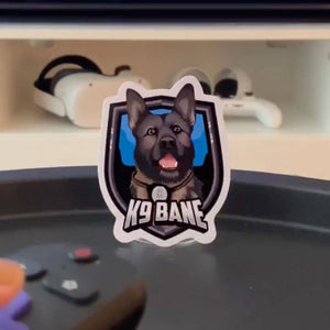 Turn Your K9 Photos into Hand Drawn Stickers