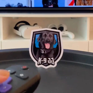 Turn Your K9 Photos into Hand Drawn Stickers