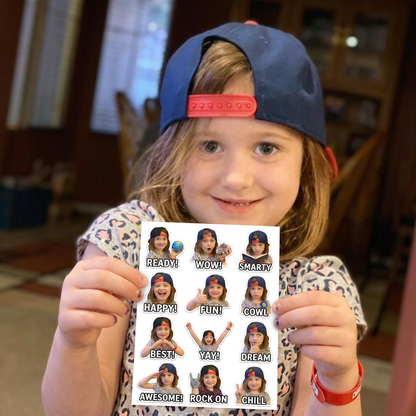 Turn Photos into Sticker Sheets!