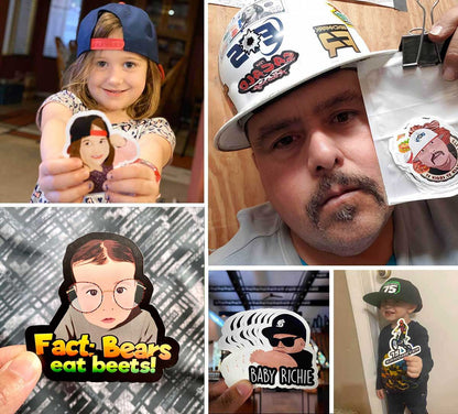 Turn Photos into Custom Business Logo Stickers