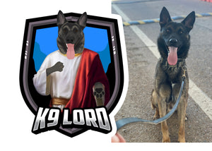 Turn Your K9 Photos into Hand Drawn Stickers